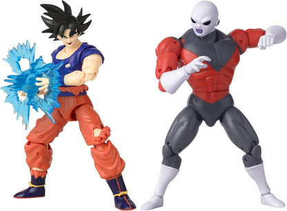 Dragonball Super 6 Inch Action Figure Dragon Stars 2-Pack - Goku Ultra Instinct Sign vs Jiren