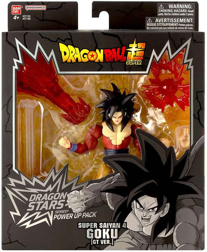 Dragonball Super 6 Inch Action Figure Dragon Stars Power Up Pack - Super Saiyan 4 Goku