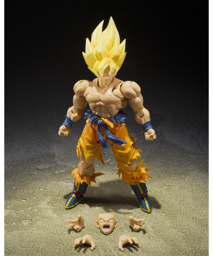 Dragonball Z Best Selection 6 Inch Action Figure S.H. Figuarts Exclusive - Legendary Super Saiyan Son Goku