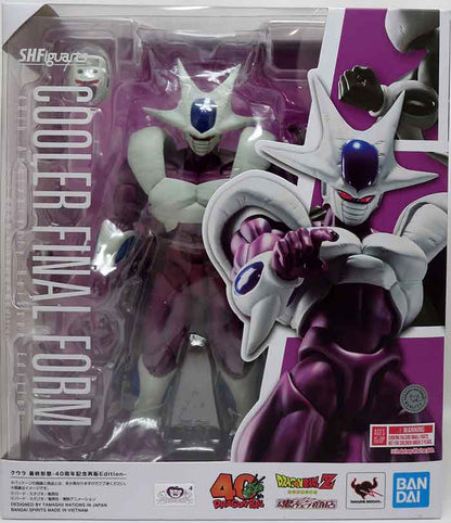 Dragonball Z 7 Inch Action Figure S.H. Figuarts Exclusive - Cooler Final Form 40th Anniversary Reissue Edition