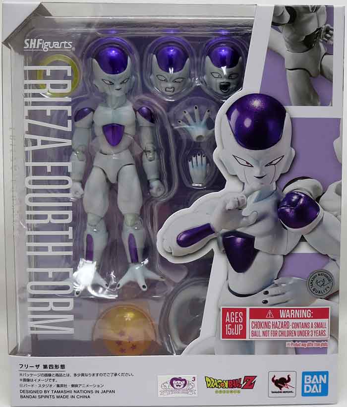 Dragonball Z 6 Inch Action Figure S.H. Figuarts - Frieza Fourth Form (Reissue)