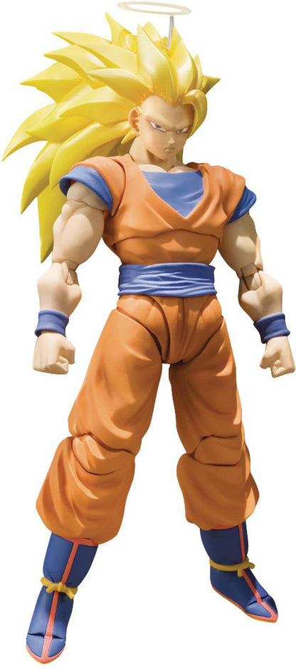Dragonball Z 6 Inch Action Figure S.H. Figuarts - Super Saiyan 3 Son Goku Reissue (Sub-Standard Packaging)