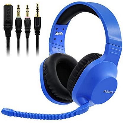 Sades Spirits Universal Blue Gaming Headset SA-721 [Accessories]