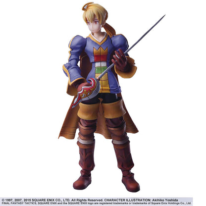 Final Fantasy Tactics 6 Inch Action Figure Bring Arts Kai - Ramza Beoulve