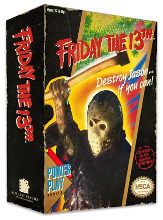 Friday The 13th 7 Inch Action Figure 8-Bit Video Game Series - NES Classic Jason Voorhees