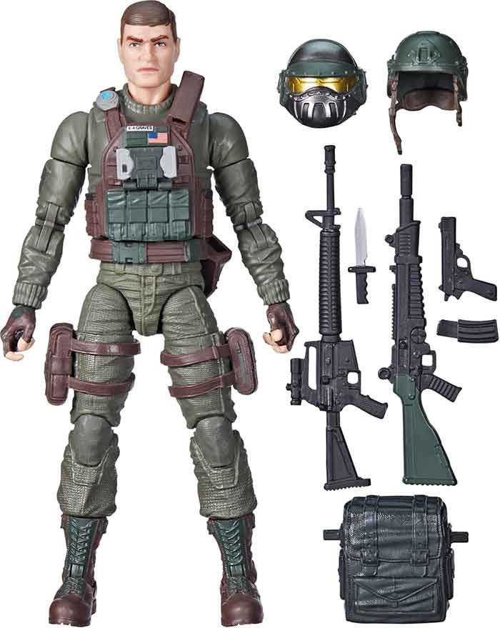 G.I. Joe Classified 6 Inch Action Figure Wave 15 - Robert Grunt Graves #87