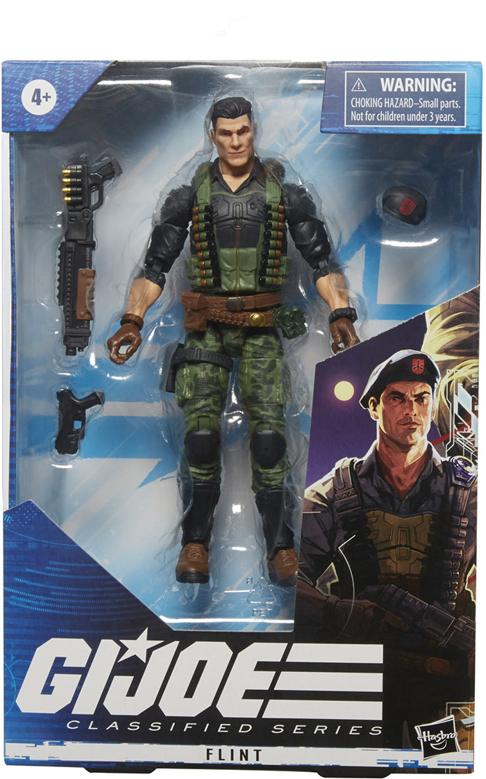 G.I. Joe 6 Inch Action Figure Classified Series 4 - Flint #26 (Sub-Standard Packaging)