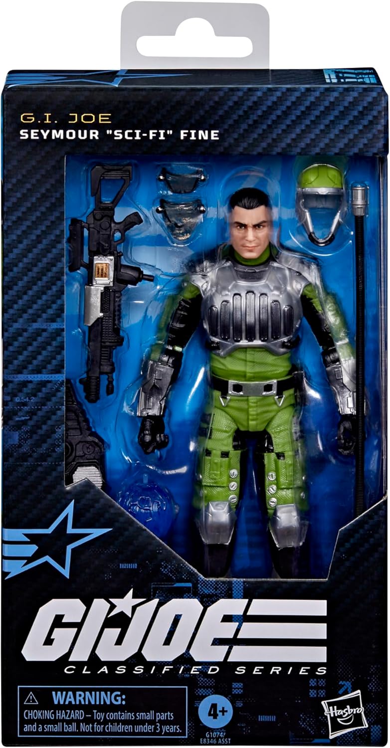 G.I. Joe Classified 6 Inch Action Figure Wave 23 - Seymour Sci-Fi Fine #177