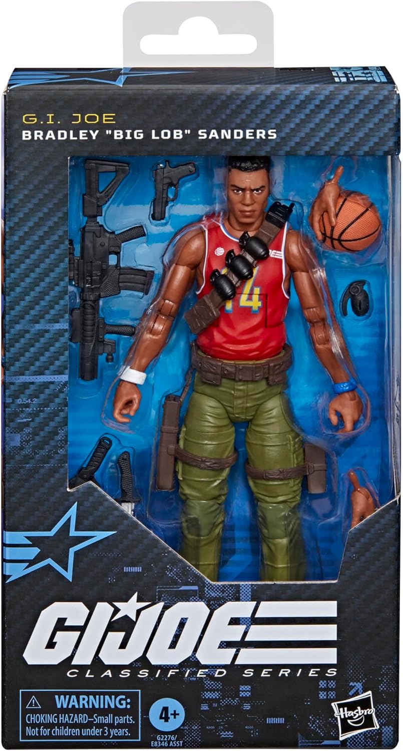 G.I. Joe Classified 6 Inch Action Figure Wave 24 - Bradley Big Lob Sanders #189
