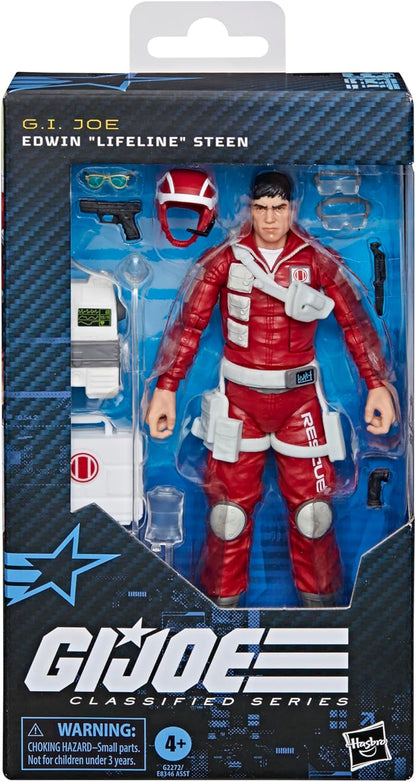 G.I. Joe Classified 6 Inch Action Figure Wave 24 - Edwin Lifeline Steen #186