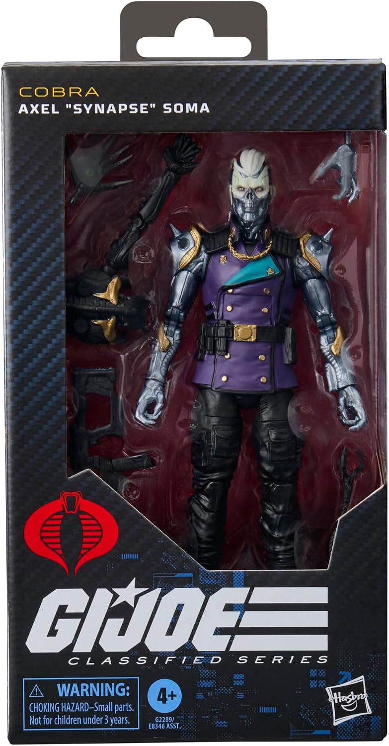 G.I. Joe Classified 6 Inch Action Figure Wave 26 - Axel Synapse Soma #211 (Pre-Order Ships Nov. 2026)