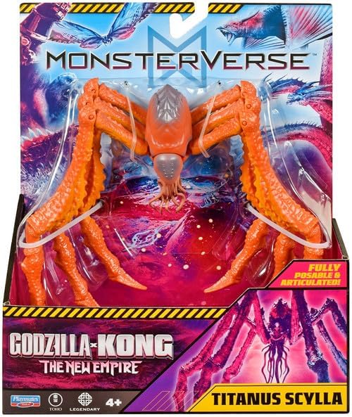 Godzilla King Of Monsters Monsterverse 6 Inch Action Figure Basic Series - Titanus Scylla
