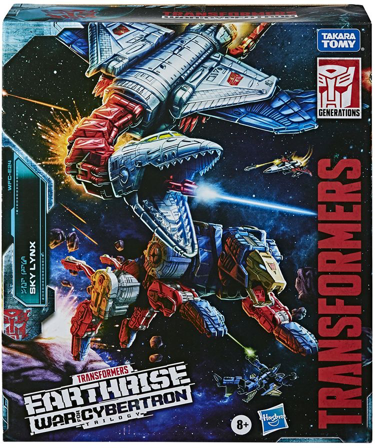 Transformers Earthrise War For Cybertron 11 Inch Action Figure Commander Class - Sky Lynx (Sub-Standard Packaging)