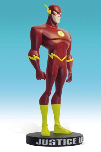 Jutstice League Animated Series 9 Inch Statue Figure Maquette - The Flash (Previously Opened and Displayed)