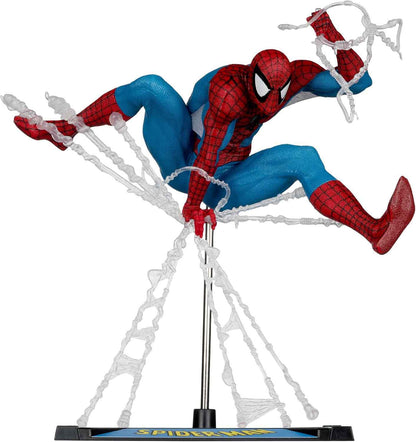 Marvel Collectible 1/10 Scale 7 Inch Statue Figure Posed Scene - Spider-Man (Marvel Age)