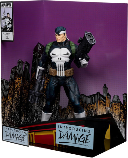 Marvel Collectible 12 Inch Statue Figure 1/6 Scale Posed Scene - The Punisher War Journal #8