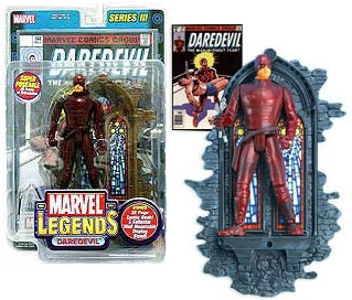 Marvel Legends 6 Inch Action Figure Series 3 - Daredevil (Non Mint Packaging)