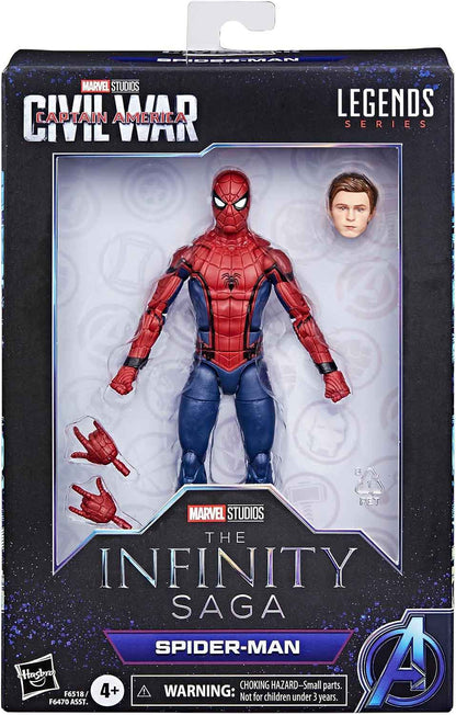 Marvel Legends Avengers 6 Inch Action Figure The Infinity Saga Wave 1 - Spider-Man (Sub-Standard Packaging)
