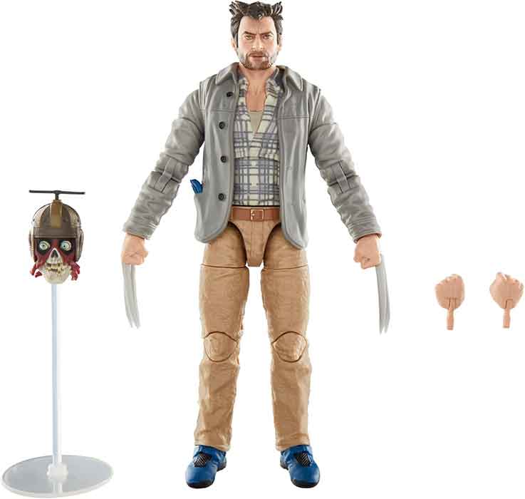 Marvel Legends Deadpool & Wolverine 6 Inch Action Figure Wave 2 - Headpool & Logan
