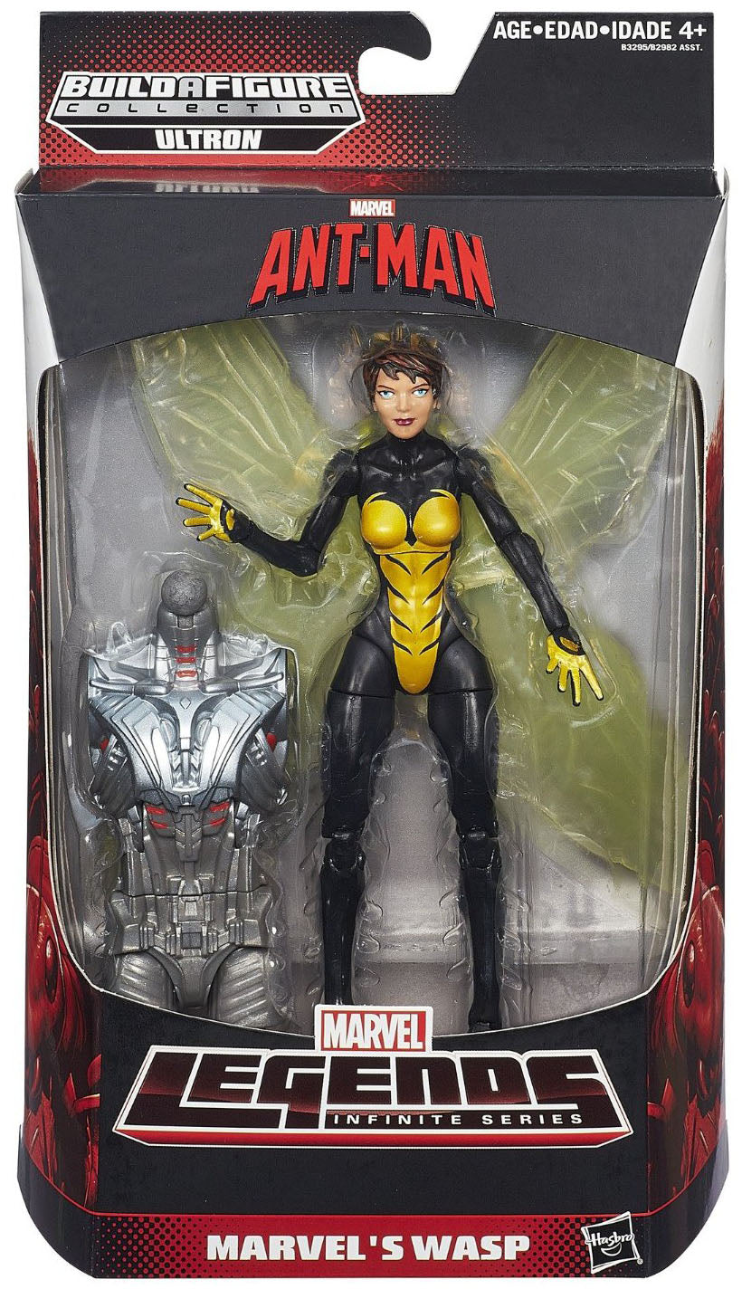 Marvel Legends Ant-Man 6 Inch Action Figure Ultron Series - Wasp (Shelf Wear Packaging)