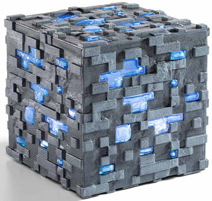 Minecraft Illuminating Collector Replica Life Size Prop Replica - Minecraft Diamond Ore