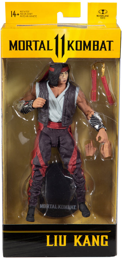 Mortal Kombat 11 7 Inch Action Figure Wave 5 - Liu Kang (Sub-Standard Packaging)