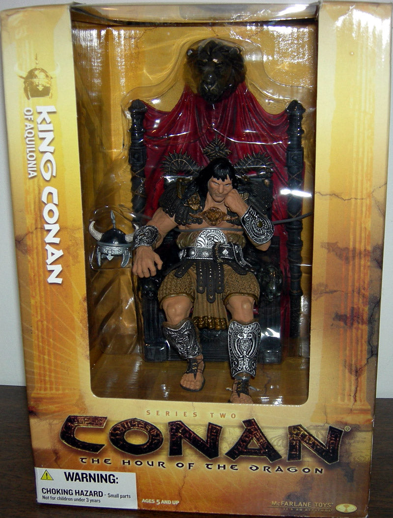 Movie Maniacs 6 Inch Static Figure Deluxe Boxed Set - King Conan Of Aquilonia