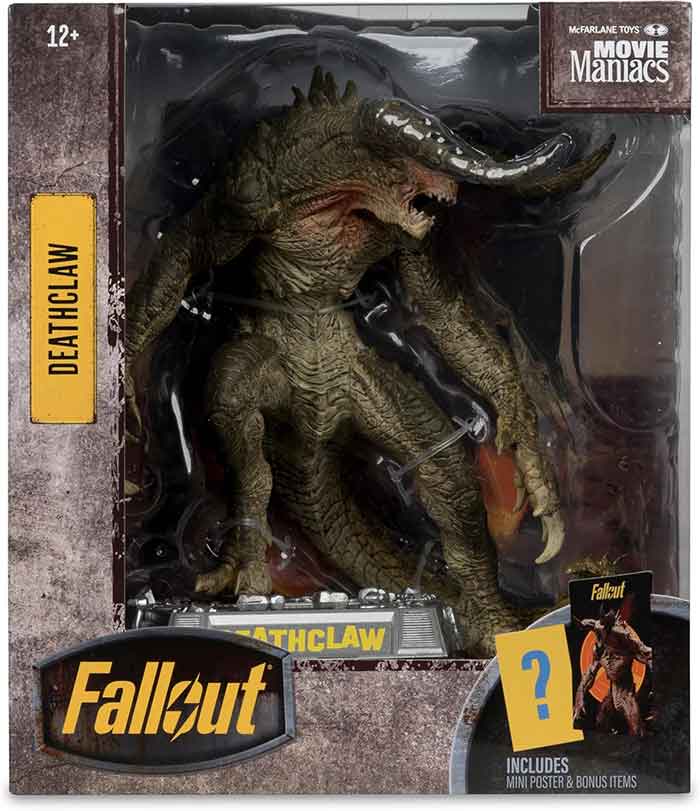 Movie Maniacs Fallout 6 Inch Static Figure Posed Figure - Deathclaw Season 2