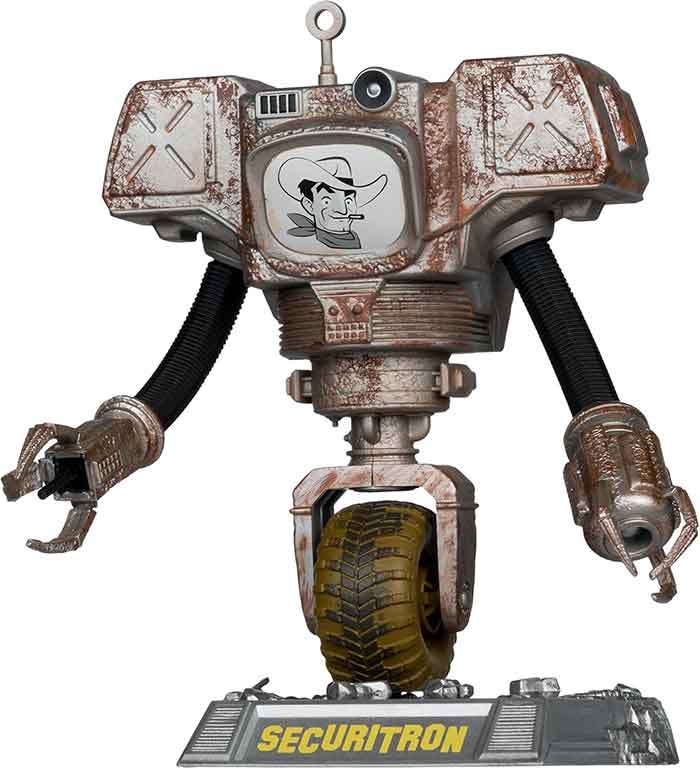 Movie Maniacs Fallout 6 Inch Static Figure Posed Figure - Securitron Season 2