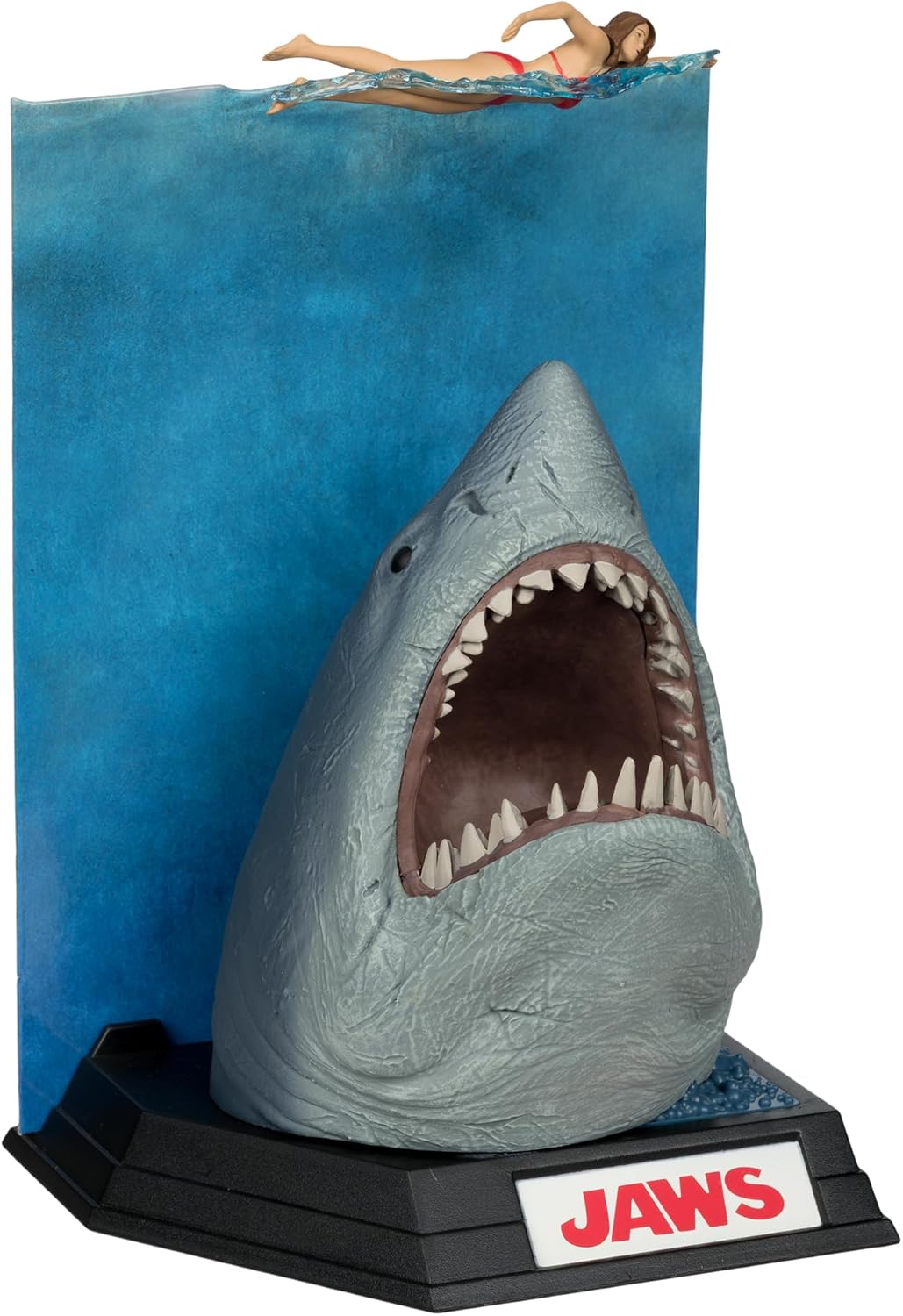 Movie Maniacs Jaws 50th Anniversary 6 Inch Static Figure 3D Poster - Jaws