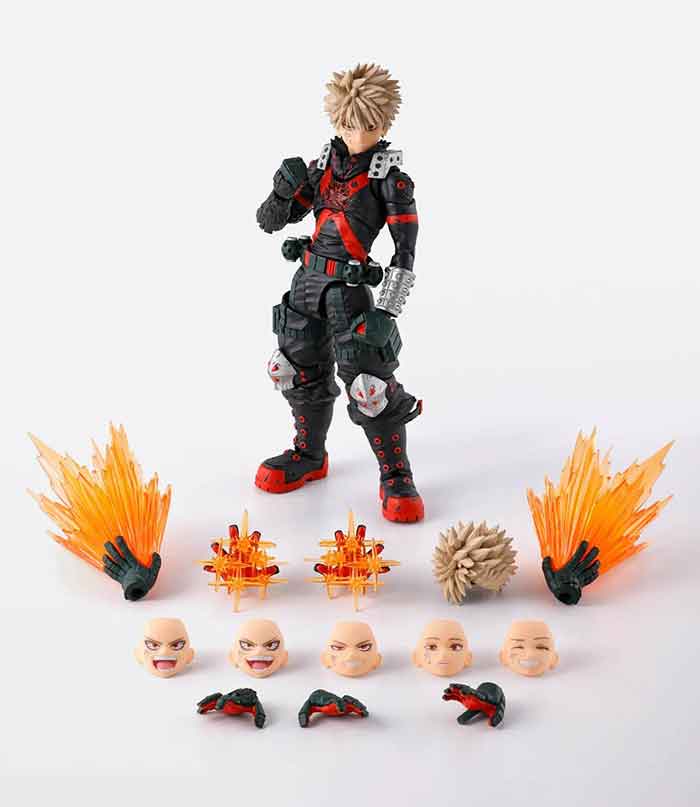 My Hero Academia 6 Inch Action Figure S.H. Figuarts - Katsuki Bakugo The Beginning
