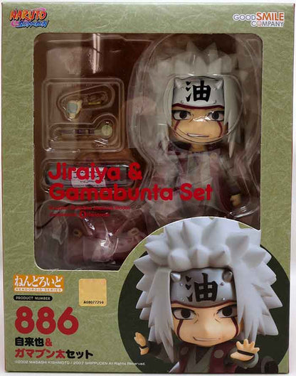 Naruto Shippuden 4 Inch Action Figure Nendoroid - Jiraya & Gamabunta #886