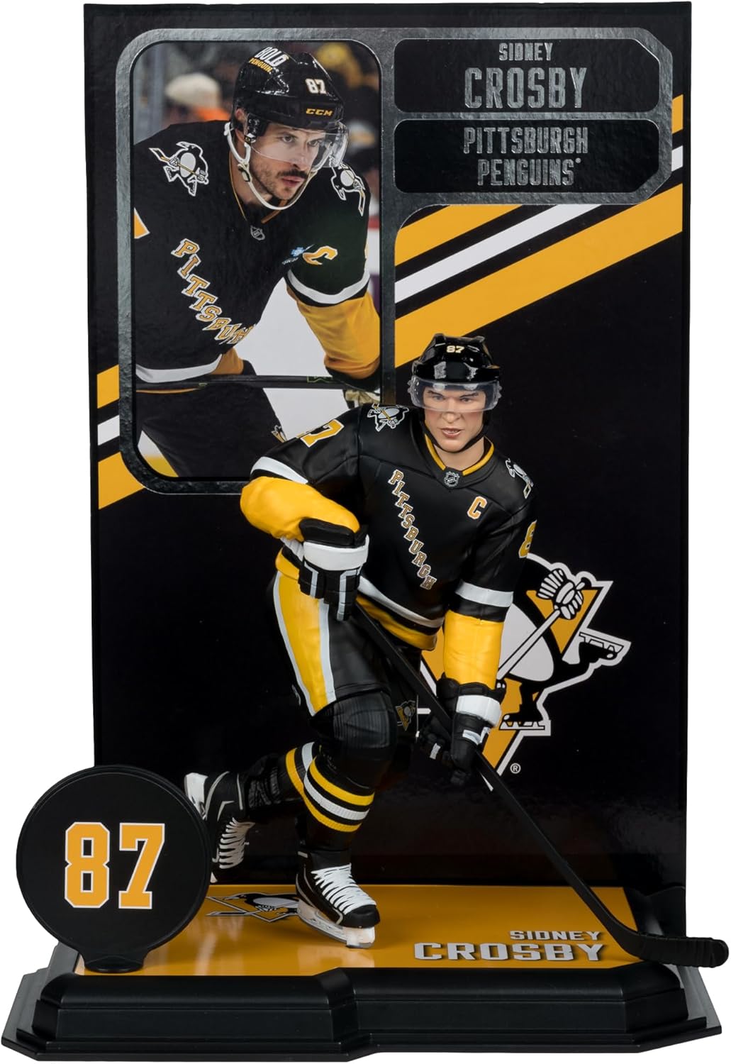 NHL Hockey SportsPicks 7 Inch Static Figure - Sidney Crosby