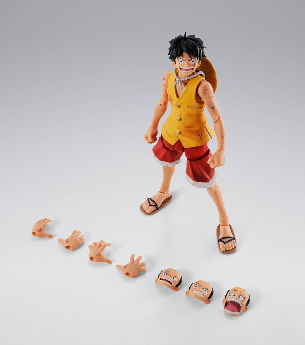 One Piece 6 Inch Action Figure S.H. Figuarts - Monkey D. Luffy Summit War of Marineford