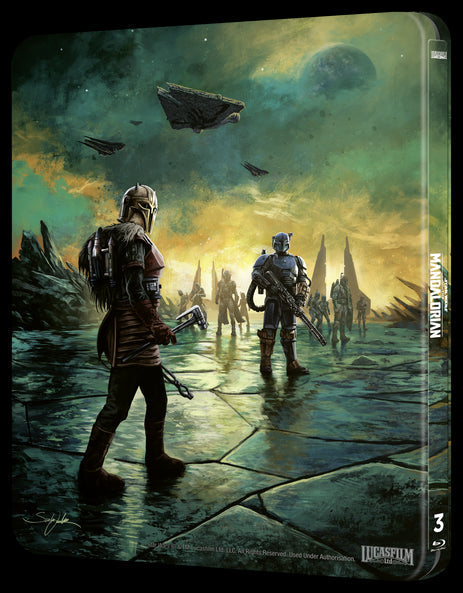 The Mandalorian: The Complete Third Season (Steelbook) - Pedro Pascal [4K UHD]