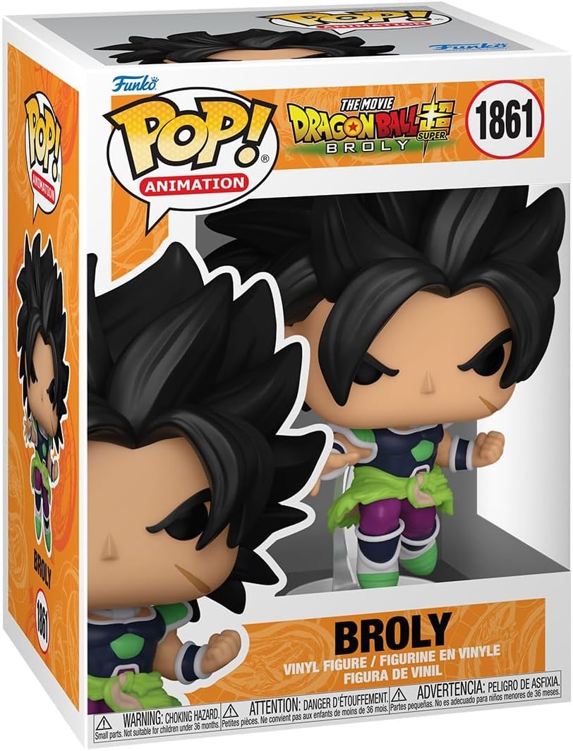 Pop Animation Dragon Ball Super 3.75 Inch Action Figure - Broly #1861