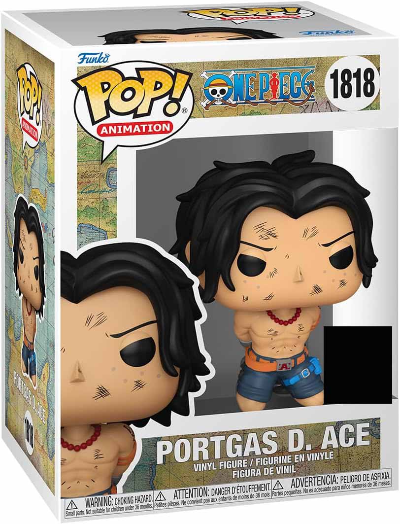 Pop Animation One Piece 3.75 Inch Action Figure Exclusive - Portgas D. Ace Execution #1818