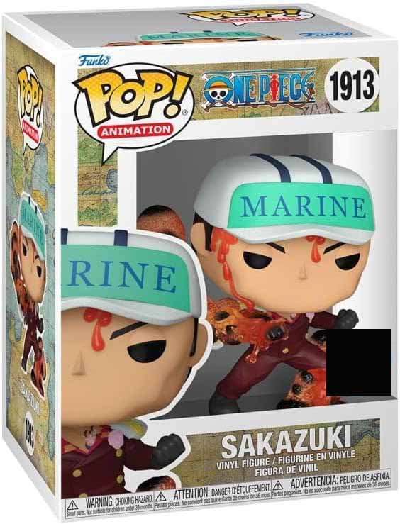 Pop Animation One Piece 3.75 Inch Action Figure Exclusive - Sakazuki #1913