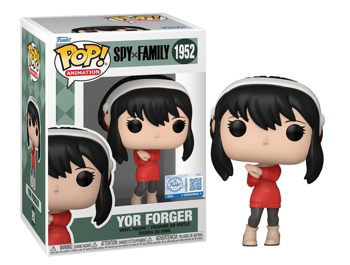 Pop Animation Spy Family X 3.75 Inch Action Figure - Yor Forger #1952