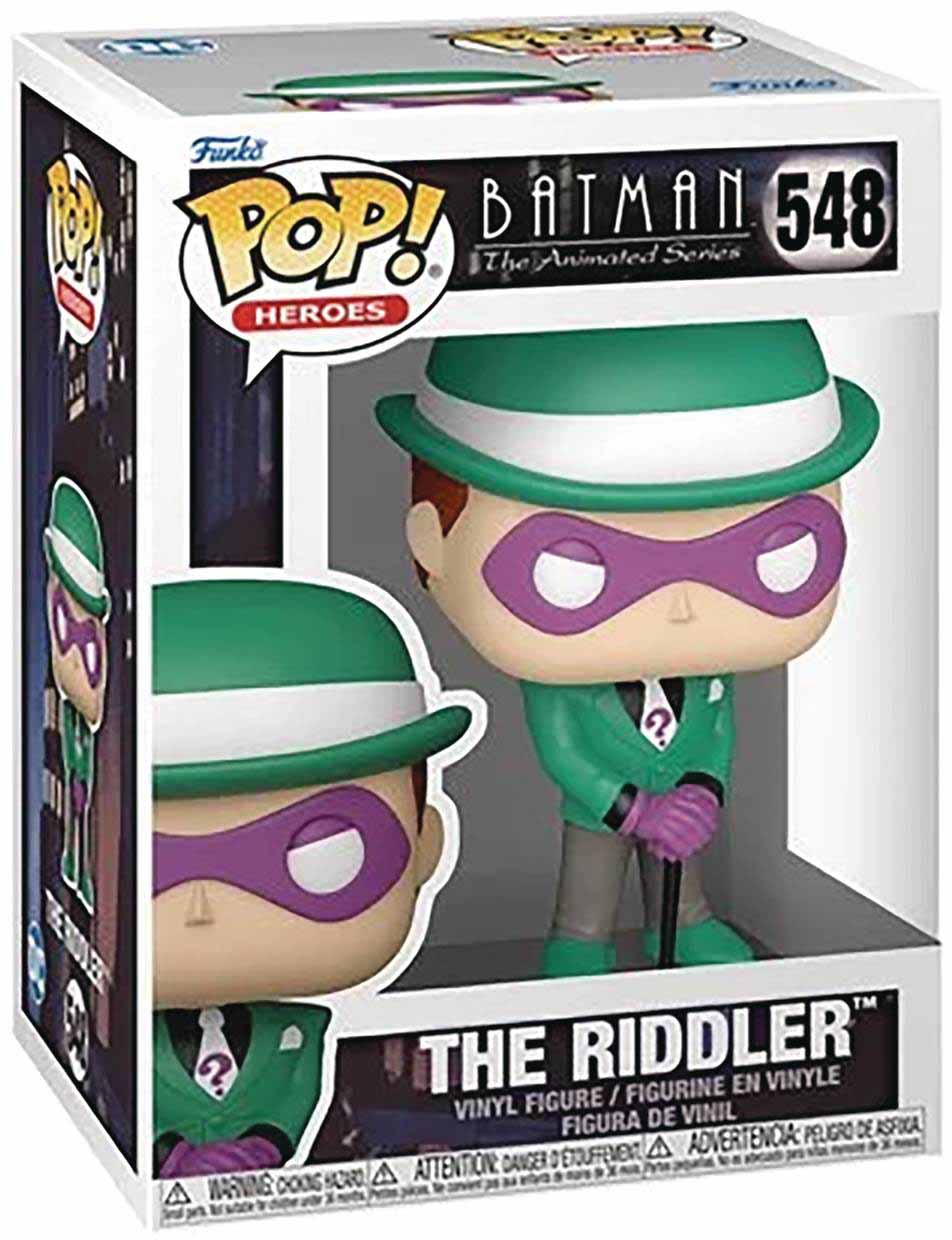 Pop DC Heroes Batman The Animated Series 3.75 Inch Action Figure - The Riddler #548