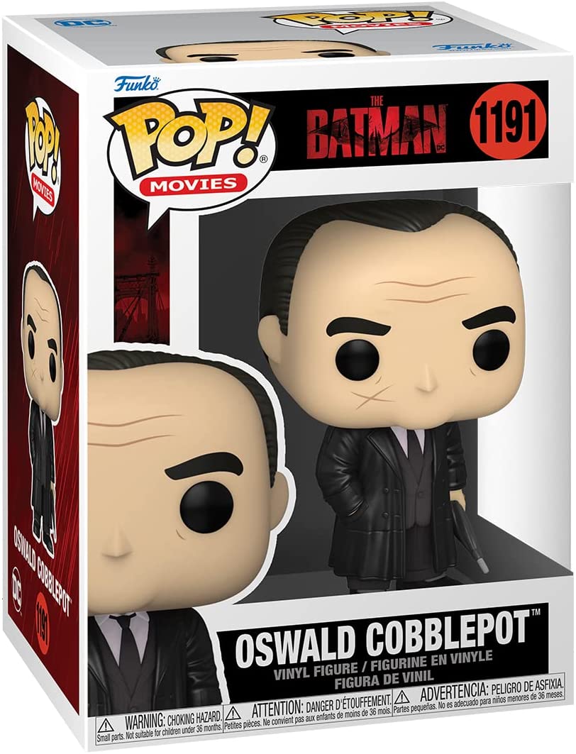 Pop DC Heroes The Batman 3.75 Inch Action Figure - Oswald Cobblepot #1191