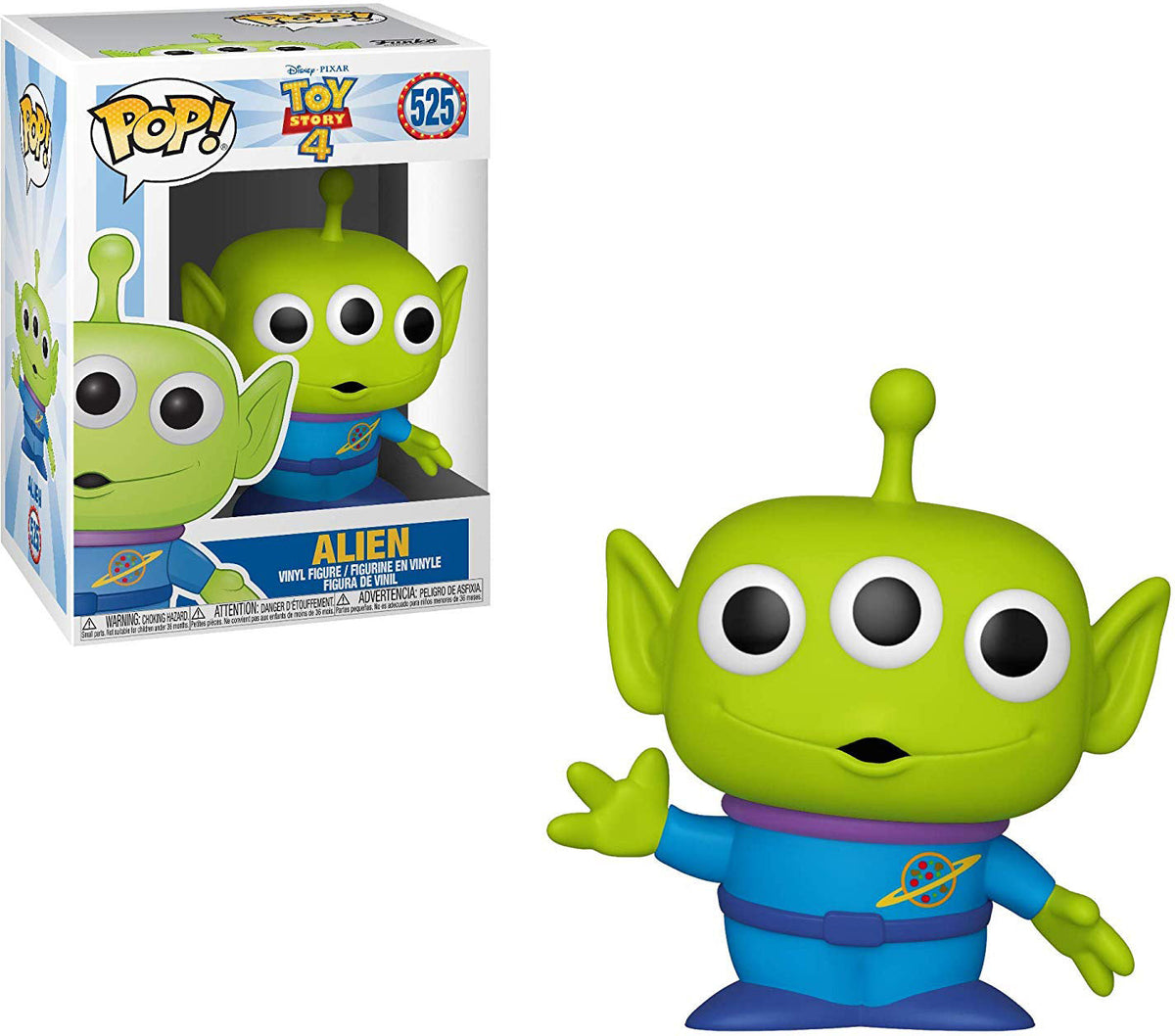 Pop Disney 3.75 Inch Action Figure Toy Story 4 - Alien #525