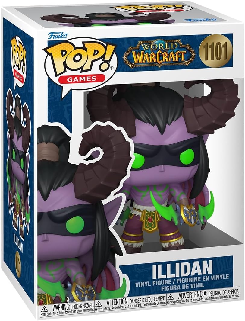 Pop Games World of Warcraft 3.75 Inch Action Figure - Illidan #1101