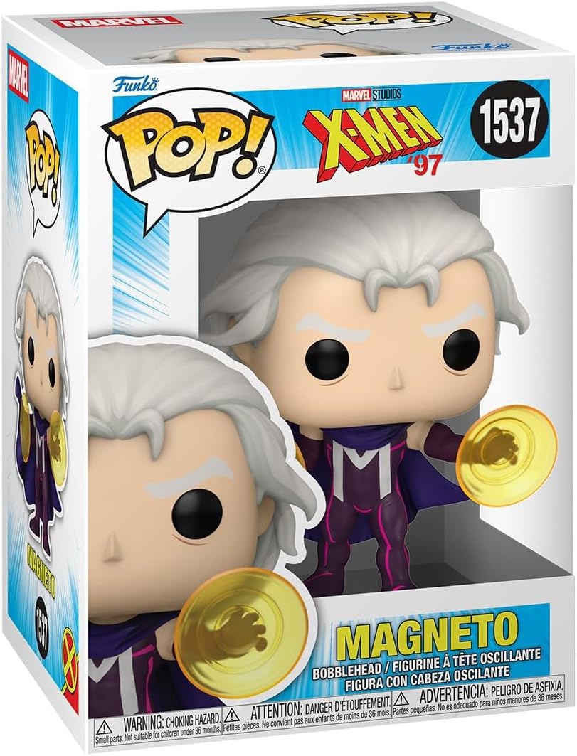 Pop Marvel X-Men'97 3.75 Inch Action Figure - Magneto #1537