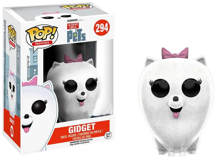 Pop Movies Secret Life of Pets 3.75 Inch Action Figure Exclusive - Gidget Flocked #294