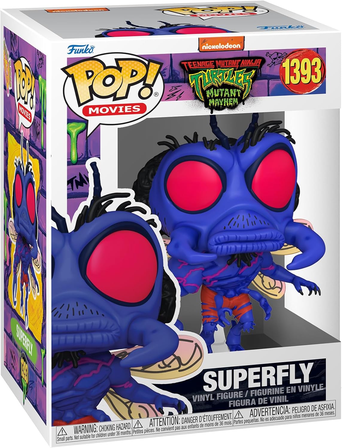 Pop Movies Teenage Mutant Ninja Turtles 3.75 Inch Action Figure - Superfly #1393