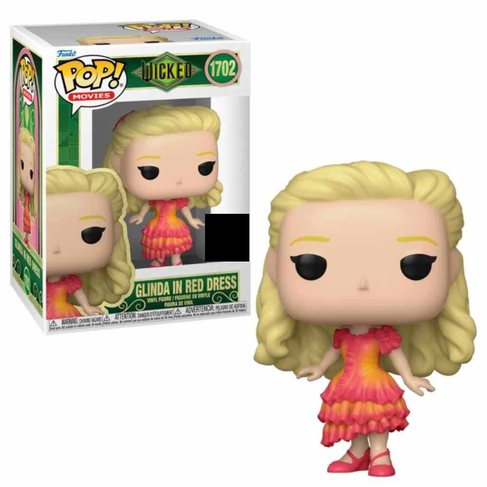 Pop Movies Wicked 3.75 Inch Action Figure Exclusive - Glinda In Red Dress #1702
