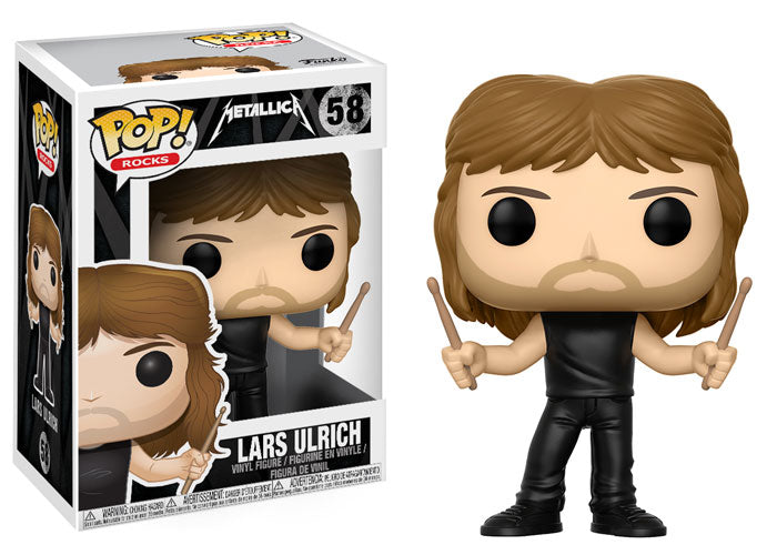 Pop Music 3.75 Inch Action Figure Metallica - Lars Ulrich #58