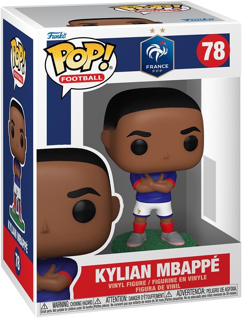 Pop Sports Football / Soccer 3.75 Inch Action Figure - Kylian Mbappe #78