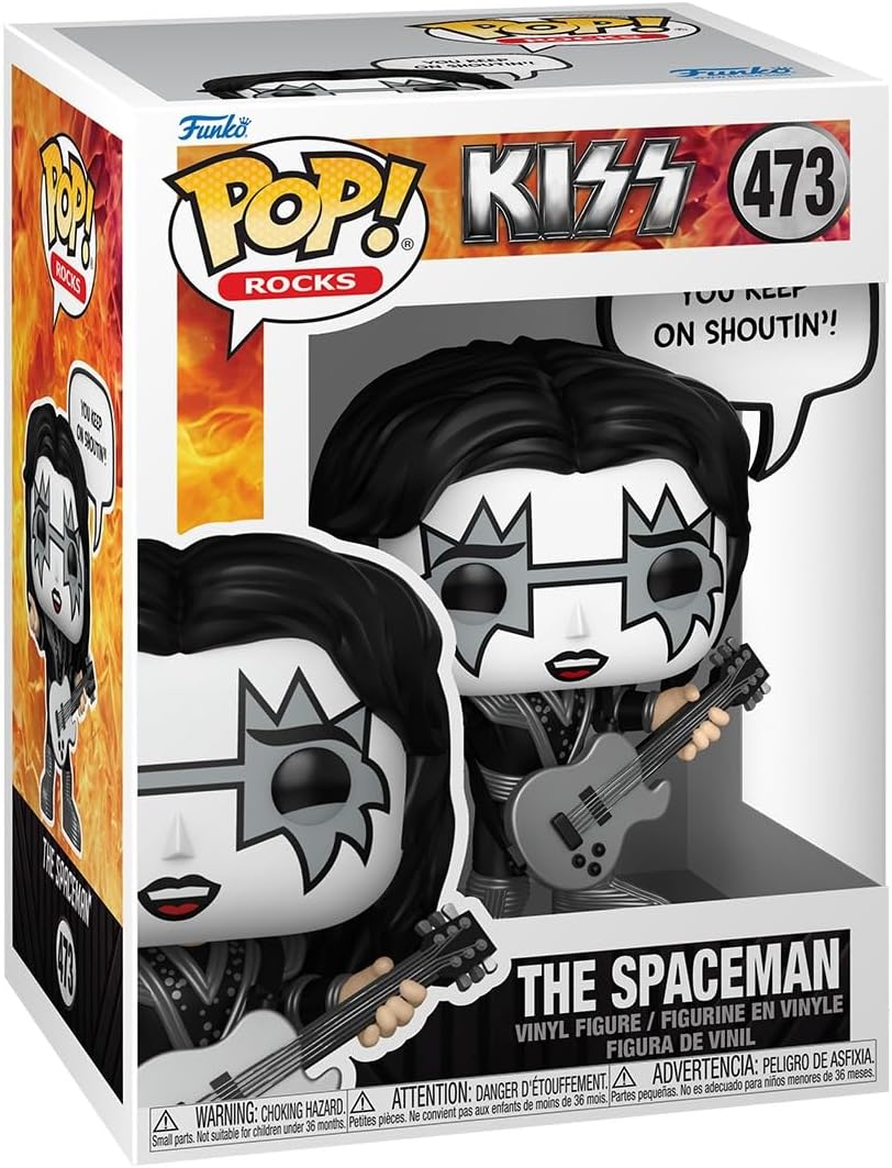 Pop Rocks KISS 3.75 Inch Action Figure - The Spaceman #473